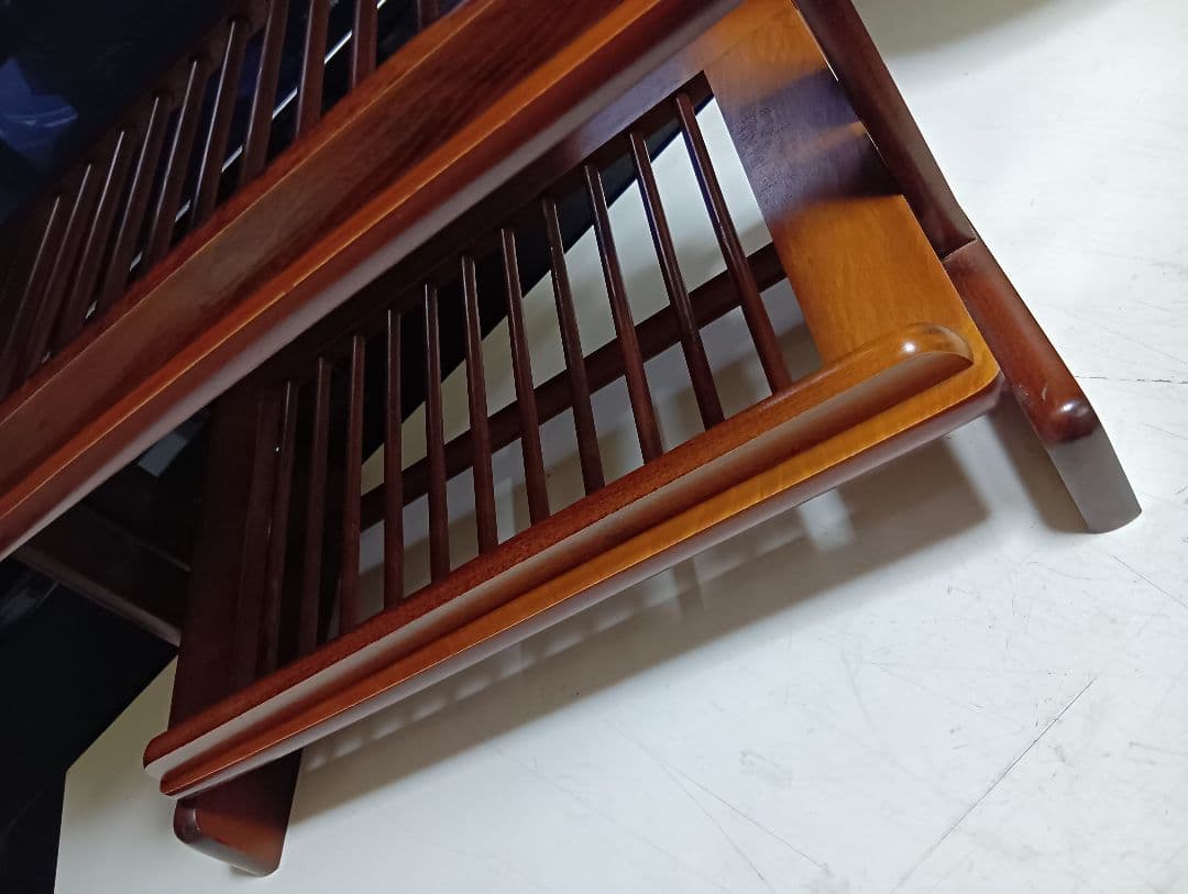 1970's　北欧　ミッドセンチュリーモダン　ルーバー　ラック　サイドテーブル