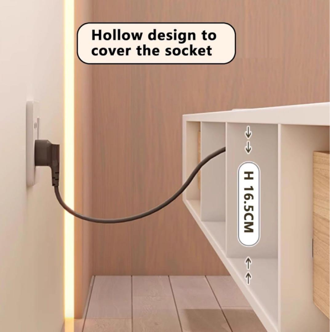 壁掛けテレビ台 ブラック 220cm