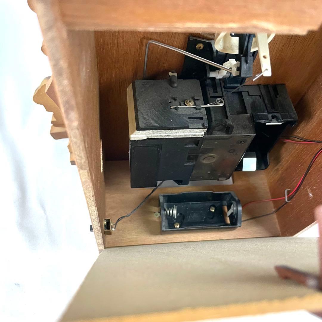 となりのトトロ 壁掛け時計 4MJ806RH M23X8N PM-15 木製