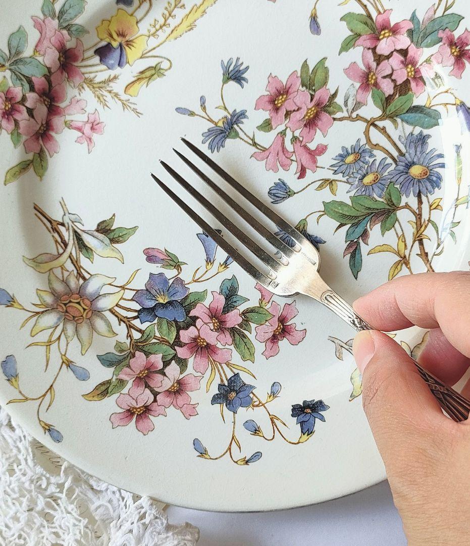 希少　美品　サルグミンヌ　RIGHI　平皿　フランスアンティーク