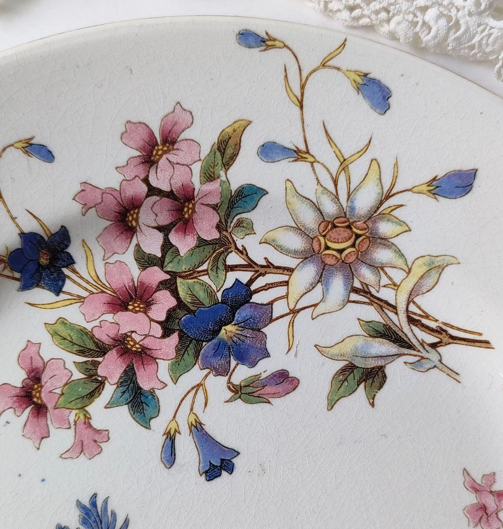 希少　美品　サルグミンヌ　RIGHI　平皿　フランスアンティーク