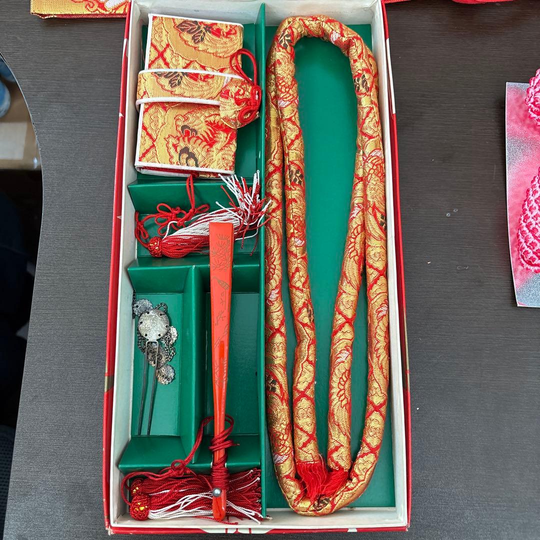 七五三 まとめセット 赤金 美品