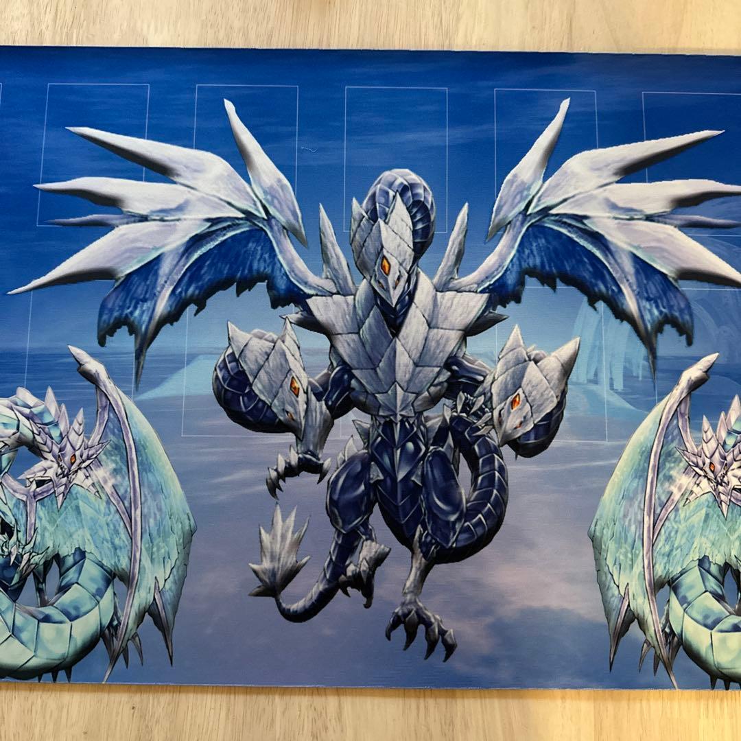 遊戯王トリシューラ ブリューナク プレイマット 枠あり - メルカリ