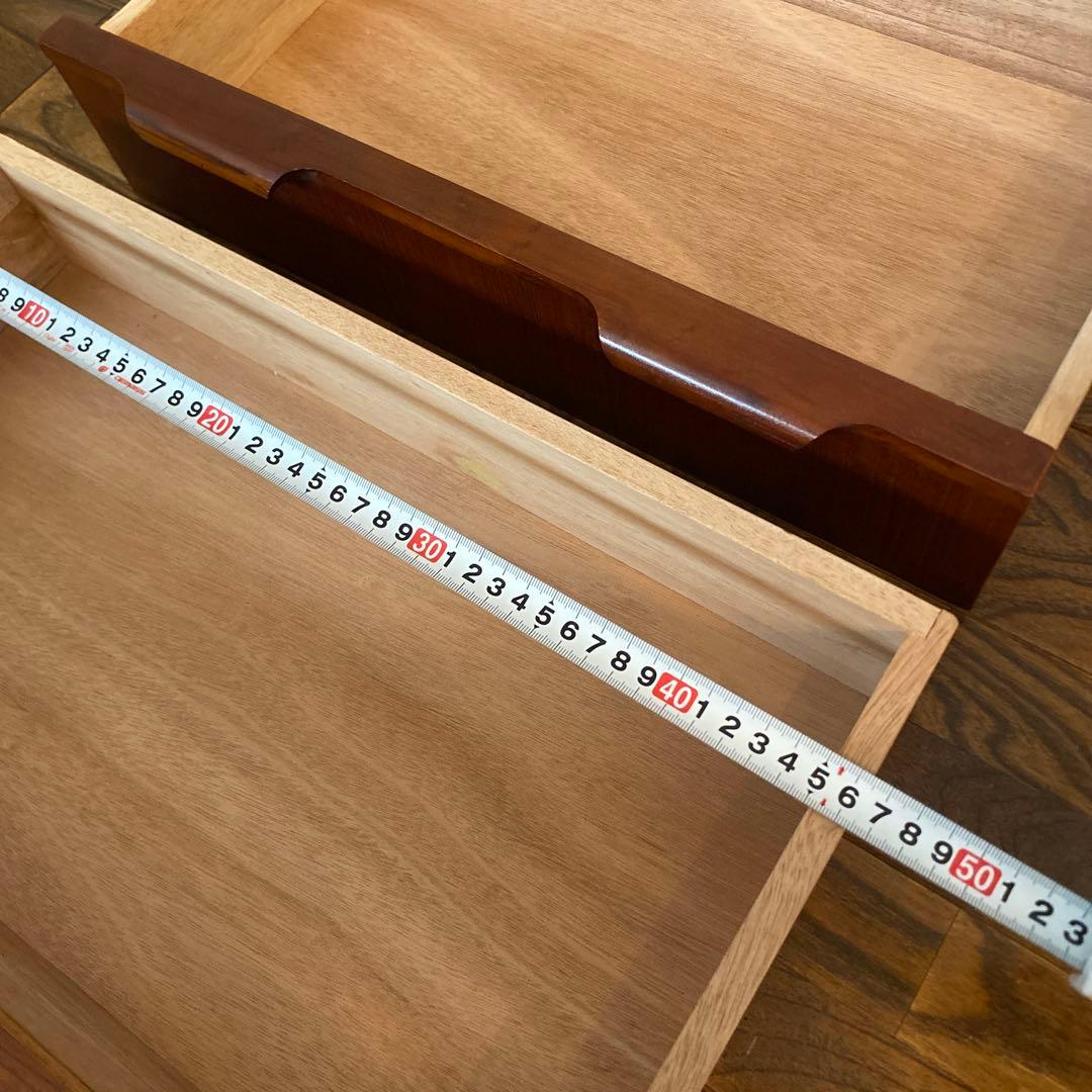 可愛い】ライティングテーブル　蛇腹扉　レトロ