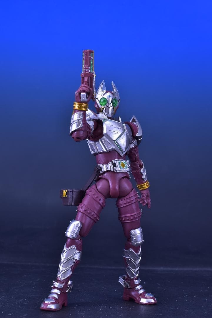 中古 S.H.フィギュアーツ 仮面ライダーギャレン&レッドランバスセット