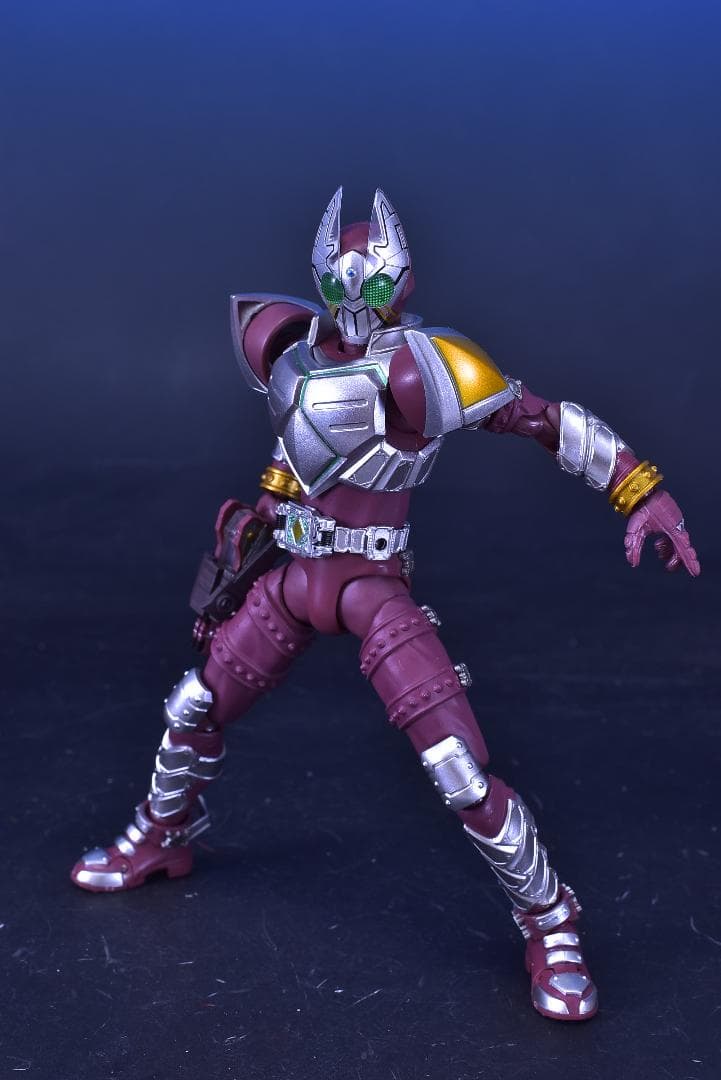 中古 S.H.フィギュアーツ 仮面ライダーギャレン&レッドランバスセット