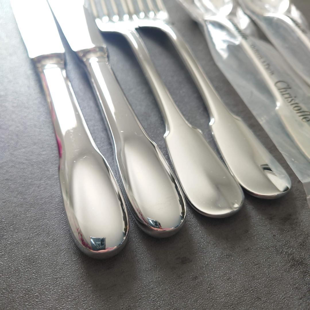 美品 クリストフル クリュニー テーブルサイズ 未開封含む 6点