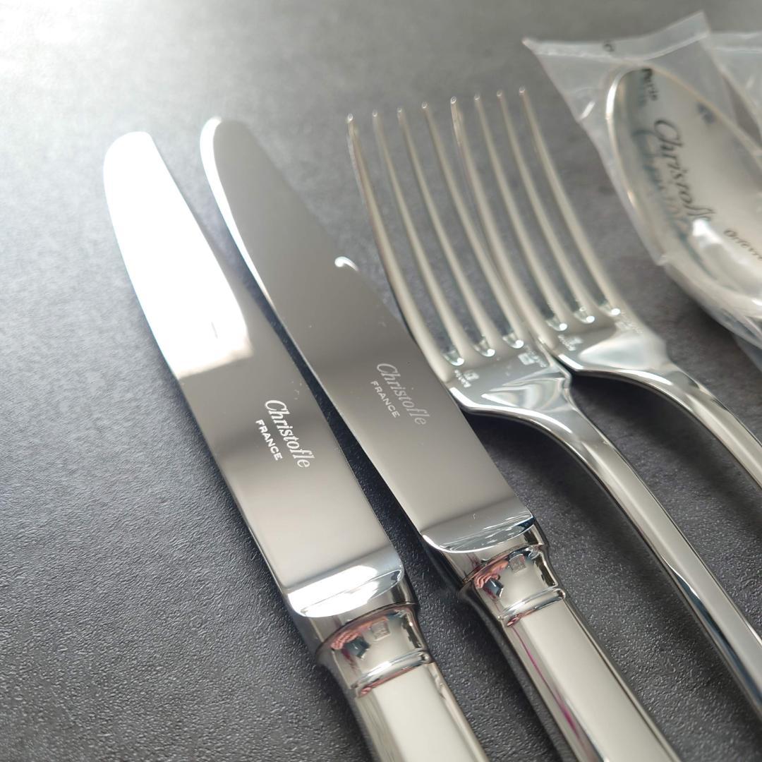 美品 クリストフル クリュニー テーブルサイズ 未開封含む 6点