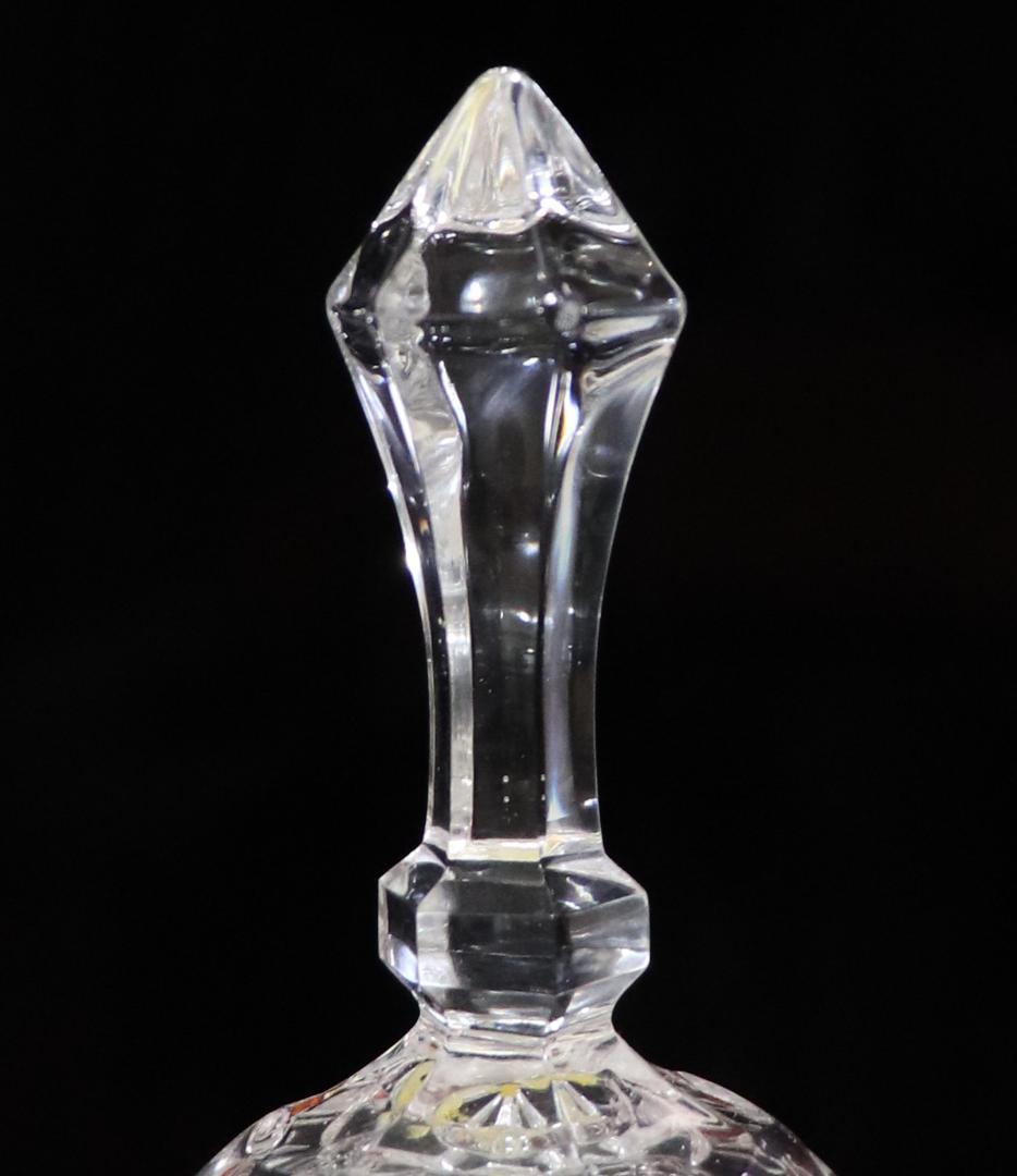 オールド・バカラ 上級作品 黄色被せ装飾大型15cm ディナーベル ディアマン