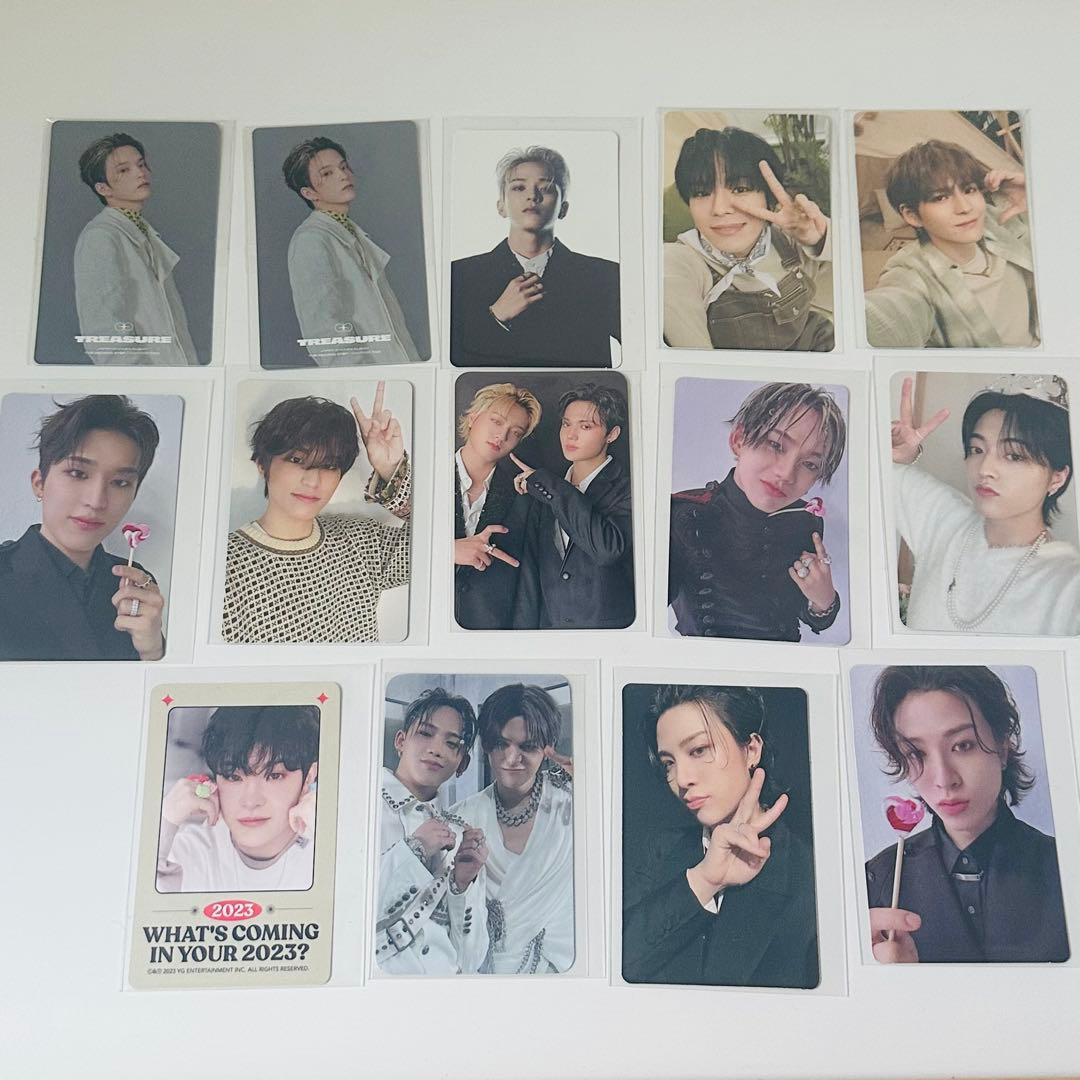 treasure トレカ ジフン ヨシ アサヒ ドヨン ジョンファン - メルカリ