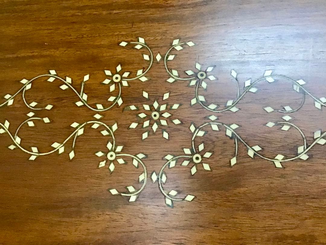 モフ☆管369☆ヨーロピアンヴィンテージ☆象嵌細工☆ライティングビューロー