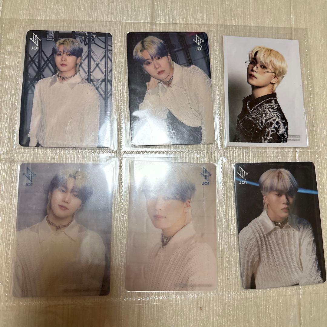 JO1 鶴房汐恩 木全翔也 トレカ シール まとめ売り