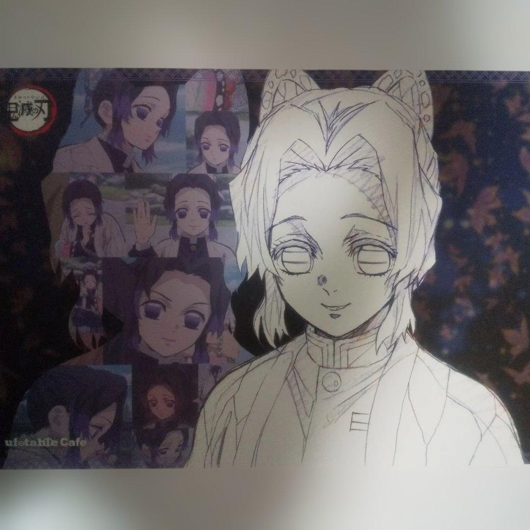 鬼滅の刃 ufotable cafe 柱カフェ ランチョンマット 胡蝶しのぶ - メルカリ