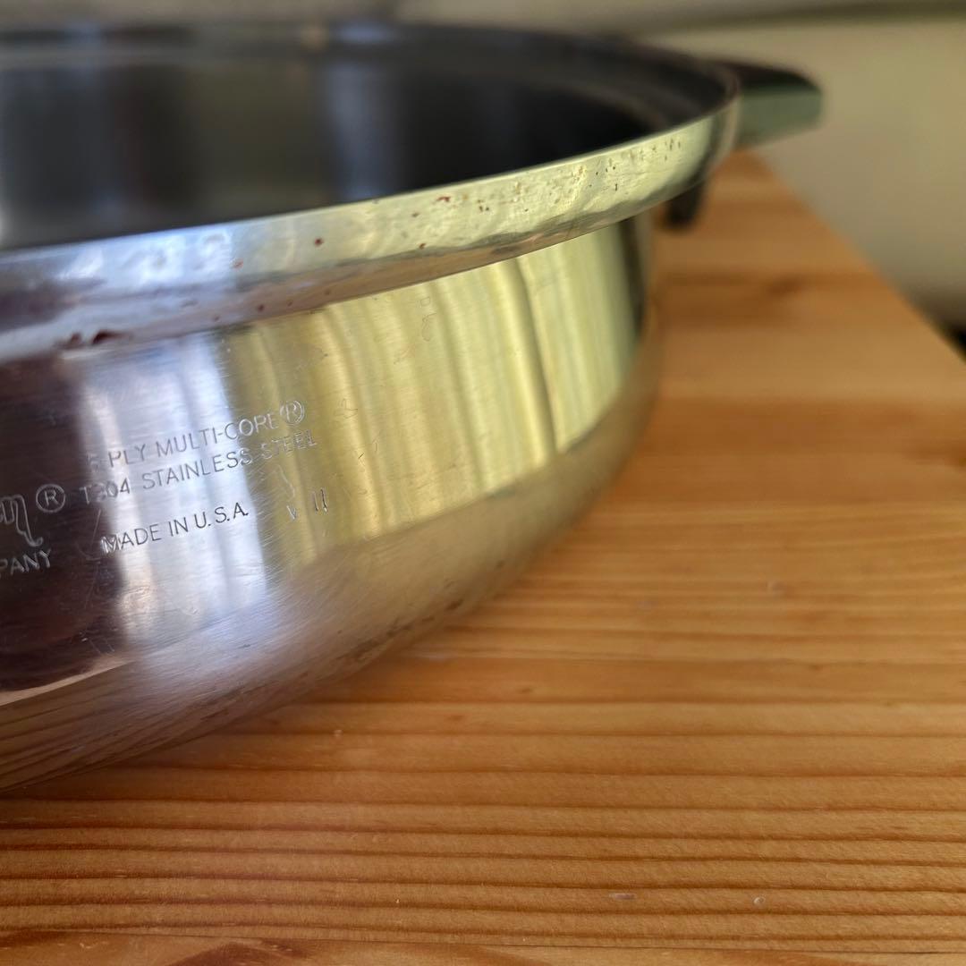 ロイヤルクイーン  QUEEN 大フライパン ステンレス鍋 IH対応