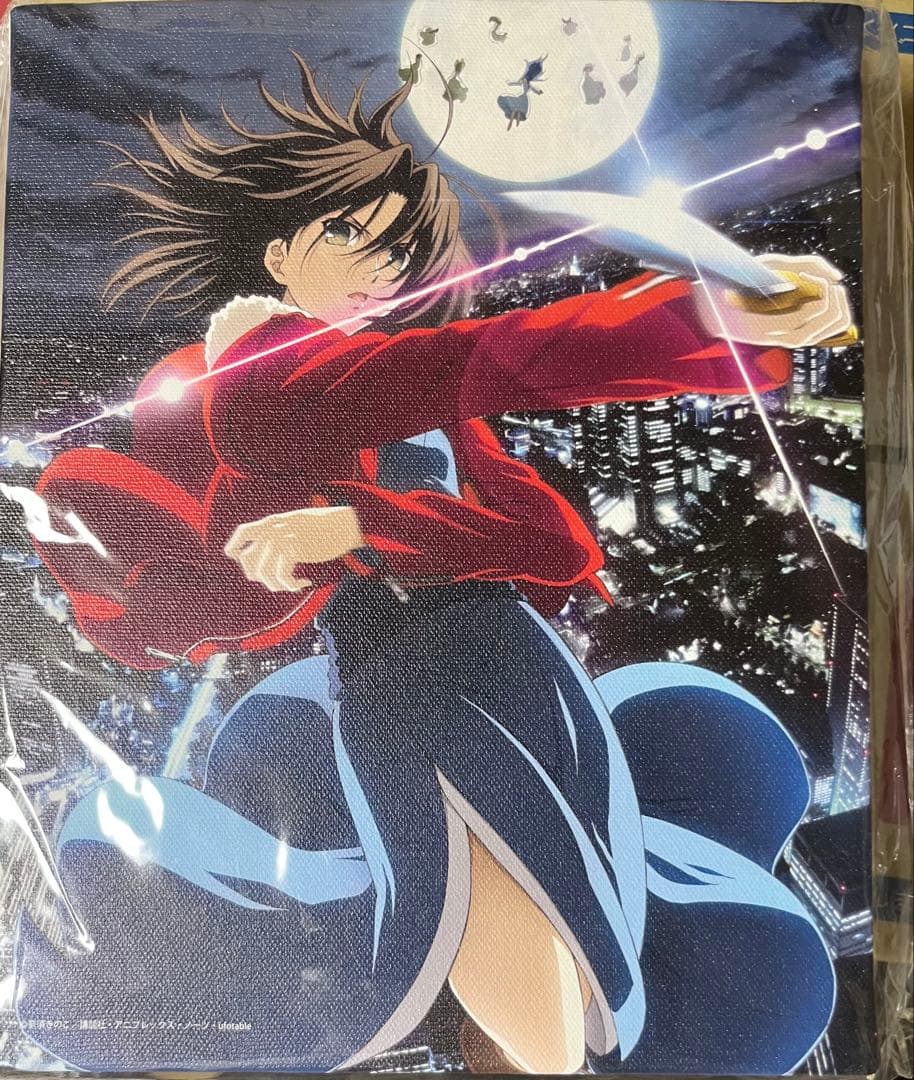 空の境界キャンバスボード両儀式浅上藤乃黒桐幹也パネルアート型月