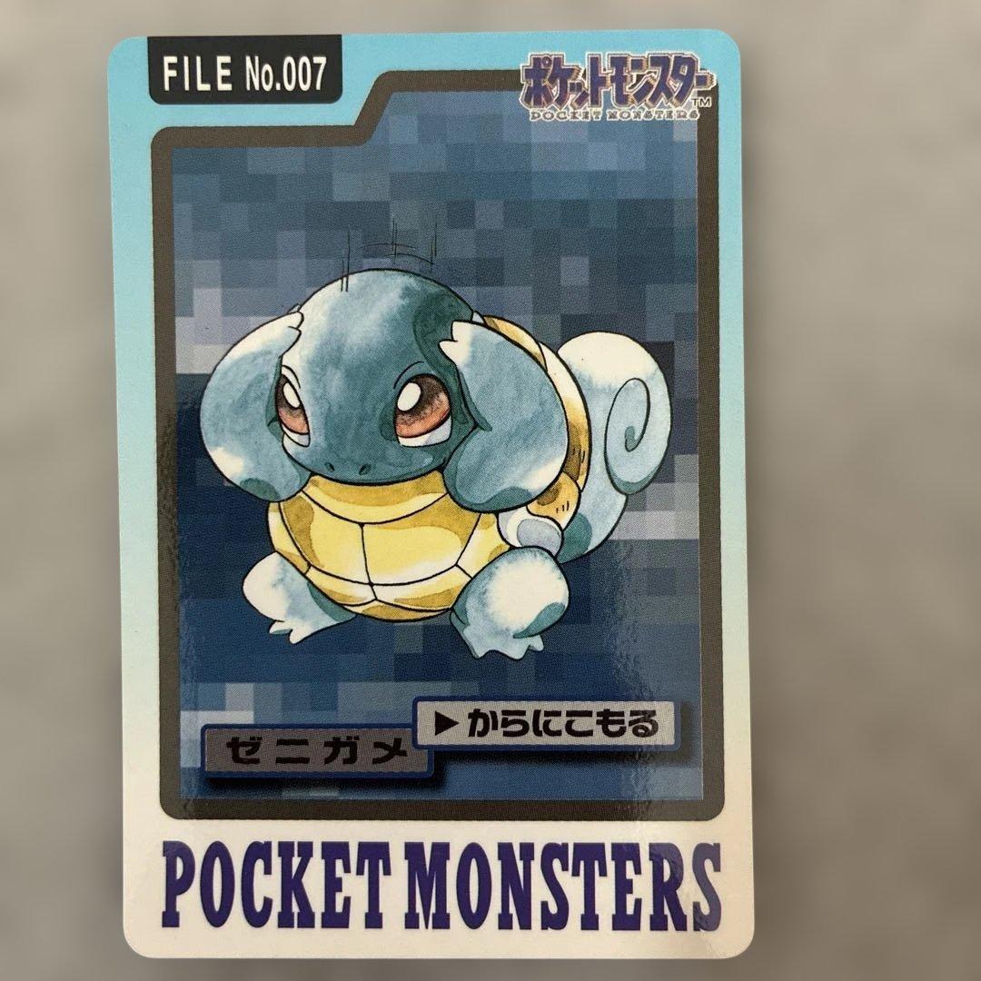 カードダス ポケモンカード ゼニガメ - メルカリ
