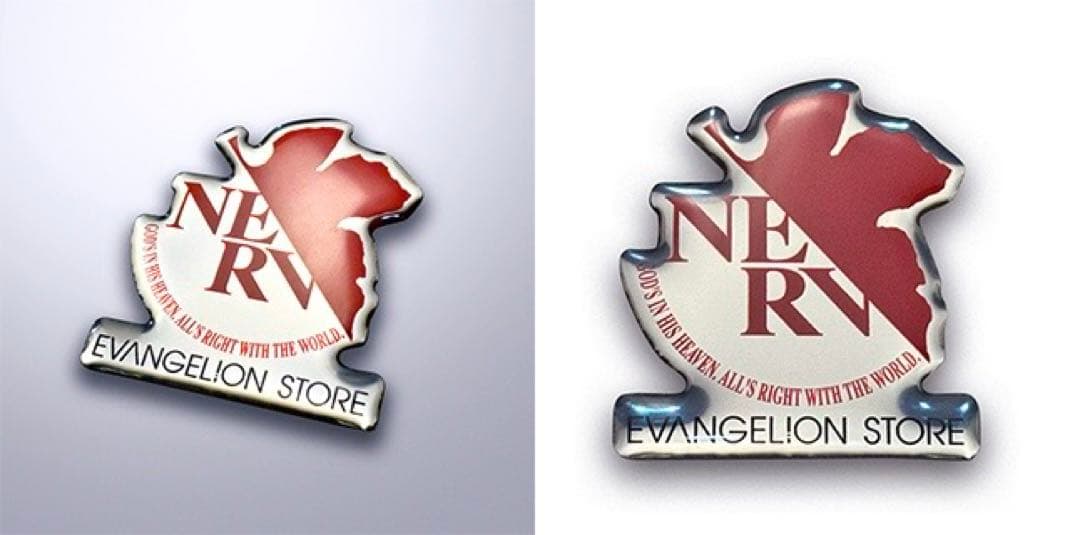 エヴァンゲリオン ピンバッチ ピンズ NERV 非売品 エヴァストア - メルカリ