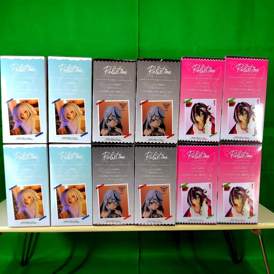 ホロライブ　かなけん　天音かなた　沙花叉クロヱ　AZKi　フィギュア12点セット