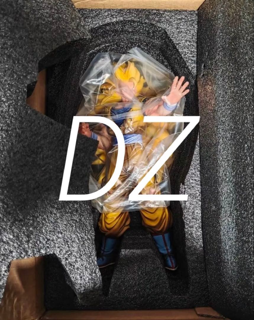 スーパーサイヤ人3 ガレージキット フィギュア。