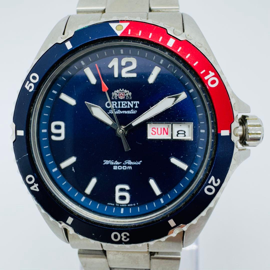 ✨ORIENT✨オリエント✨AA02-C5/B✨ネイビー文字盤✨腕時計✨