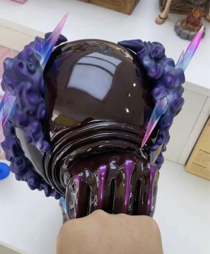 ワンピース Warhead -STUDIO ルフィ ニカ 神猿の槍 フィギュア