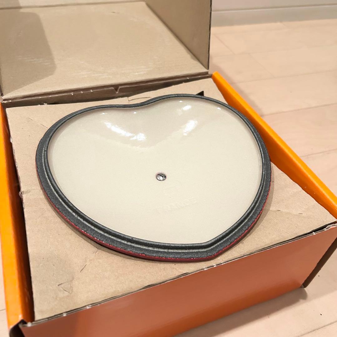 【極美品】LE CREUSET　ココット ダムール チェリーレッド　18cm