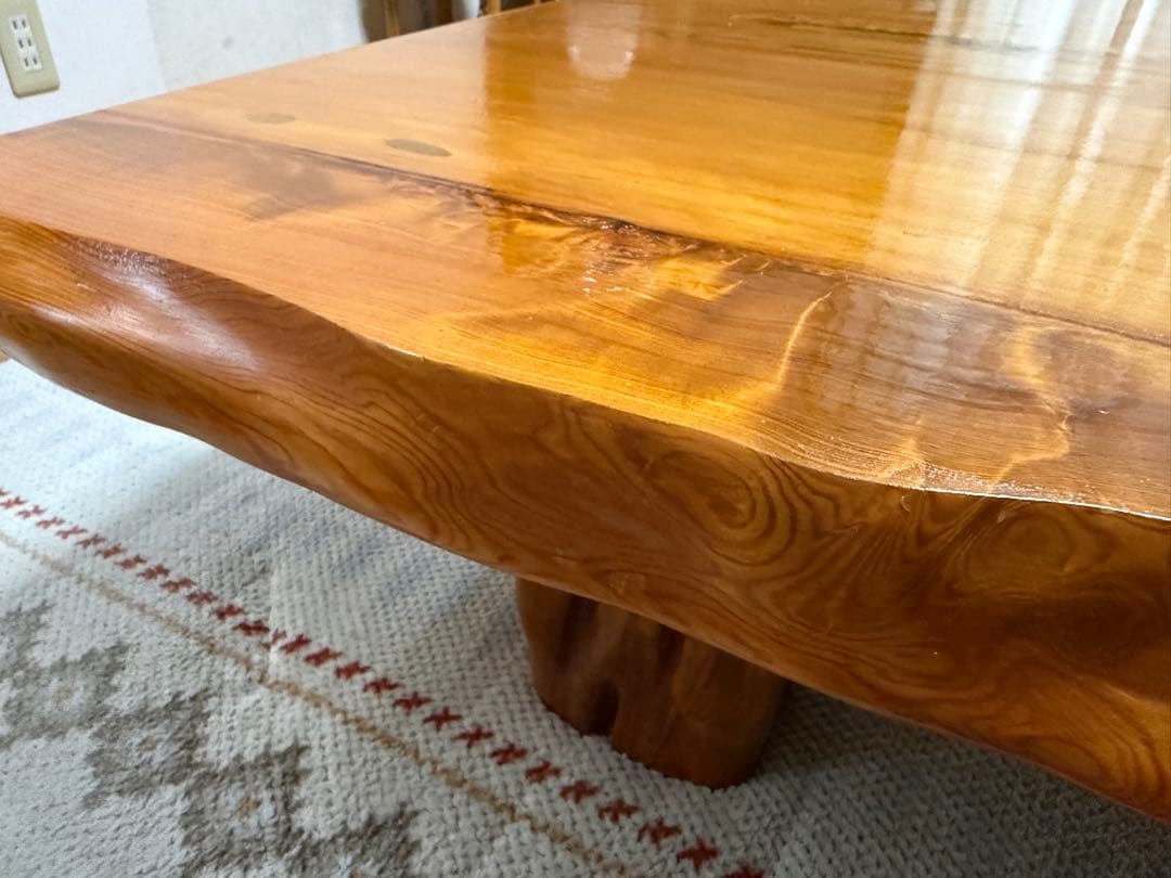 屋久杉のテーブル 一枚板