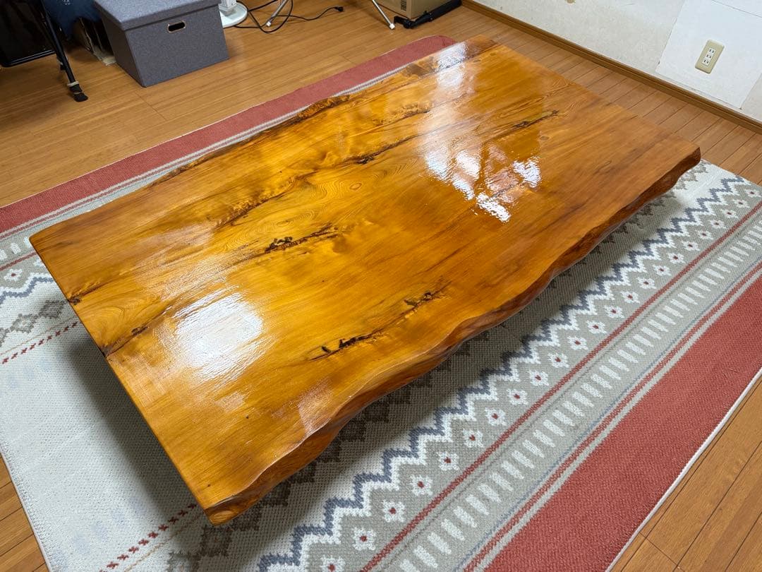 屋久杉のテーブル 一枚板