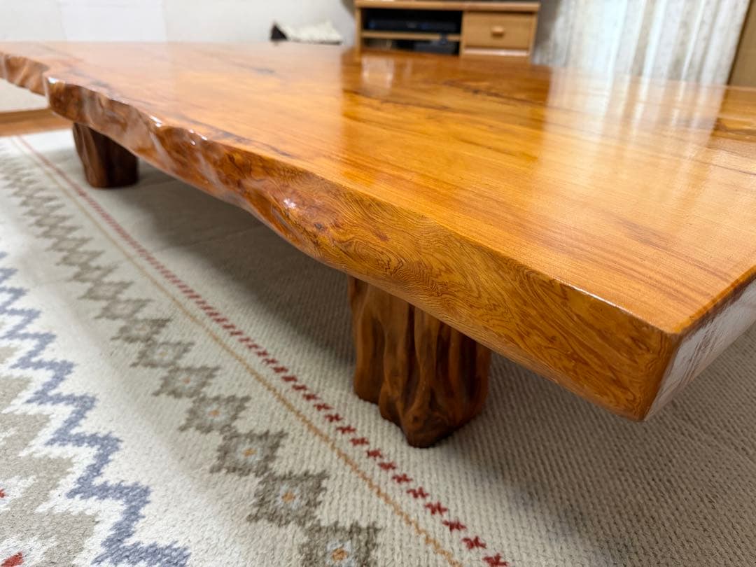 屋久杉のテーブル 一枚板