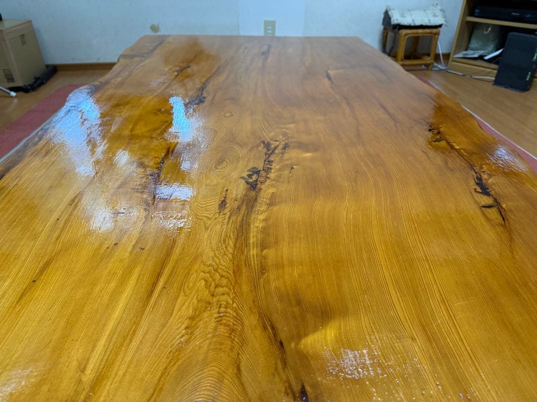 屋久杉のテーブル 一枚板