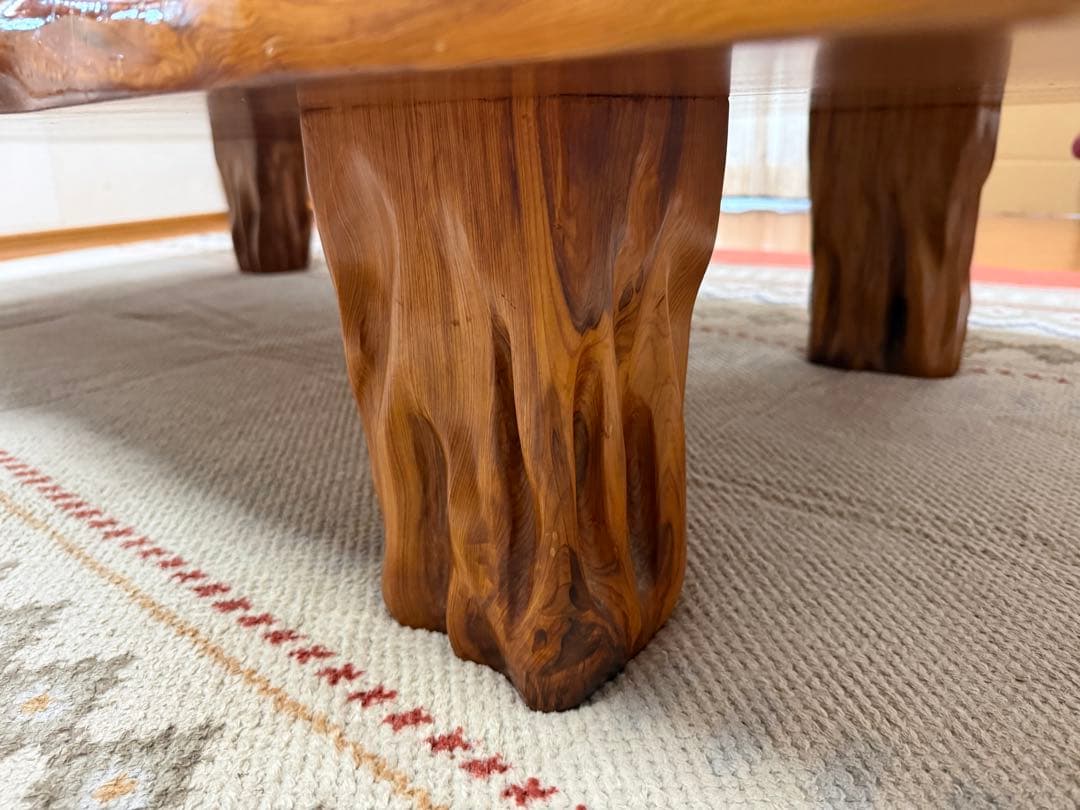 屋久杉のテーブル 一枚板