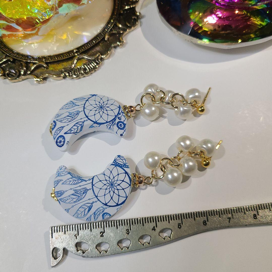 ハンドメイドピアス2034