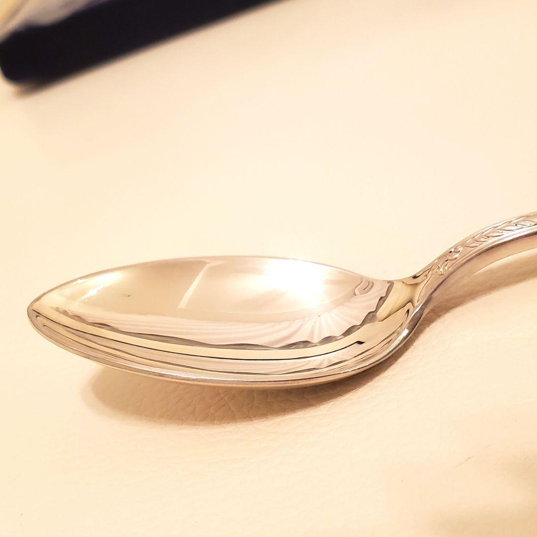 スターリングシルバー 銀 ティースプーン 6本 三越貴金属 STERLING