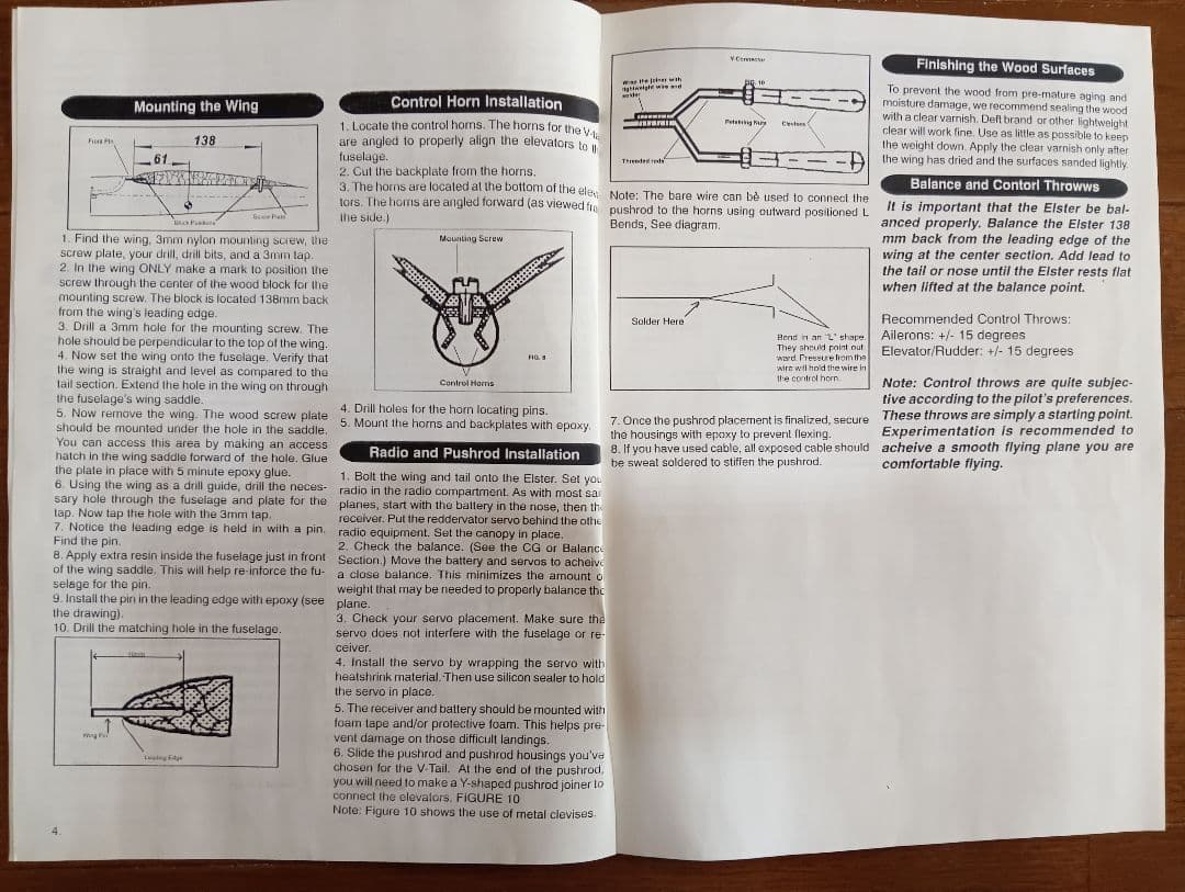 ラジコン飛行機（ポーランド製）ELSTER 競技用HLGグライダー