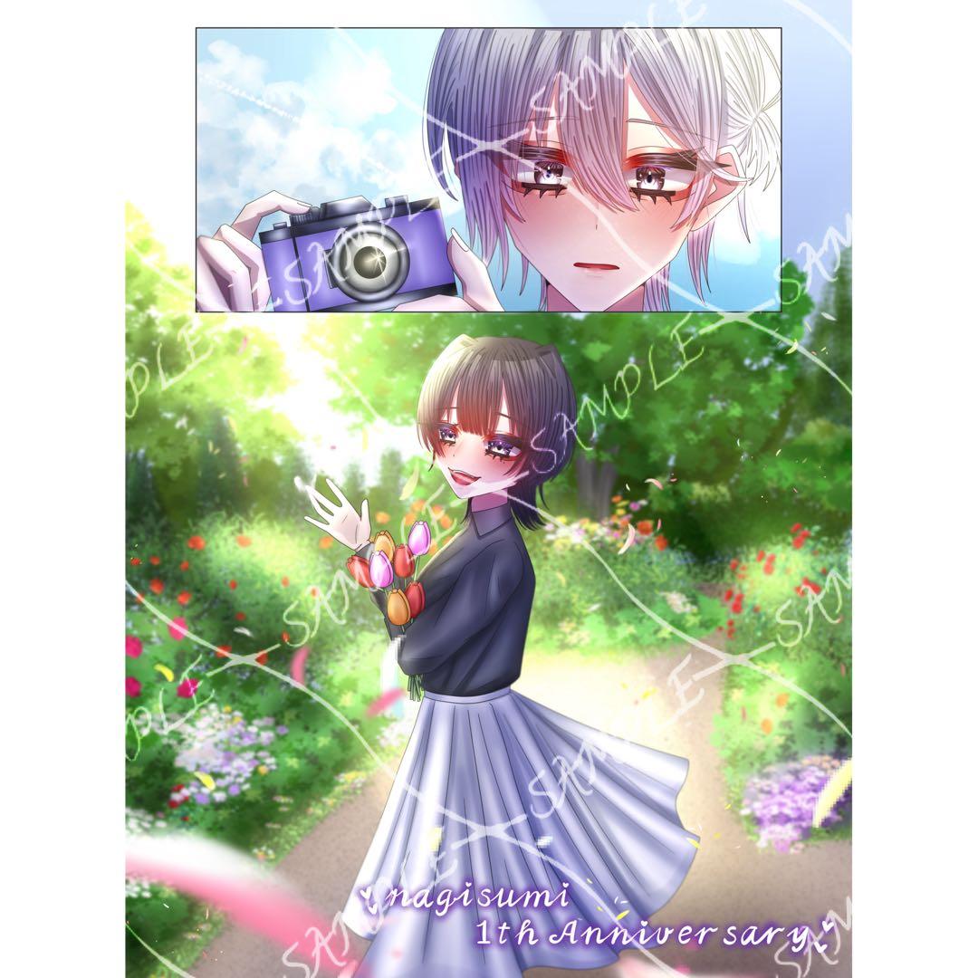 イラスト 夢絵 コテキャ イラストオーダー ポストカード - メルカリ