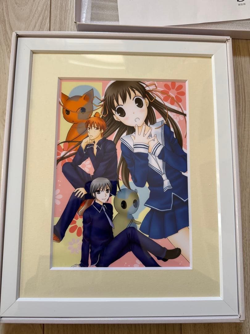 フルバ 漫福ガチャ 高精細複製原画A 花とゆめ展 アクリルスタンド