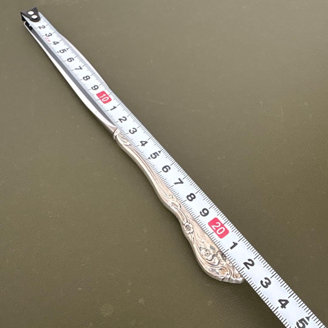 ALVIN STERLING ナイフ　純銀　シャトーローズ　ビンテージ　シルバー