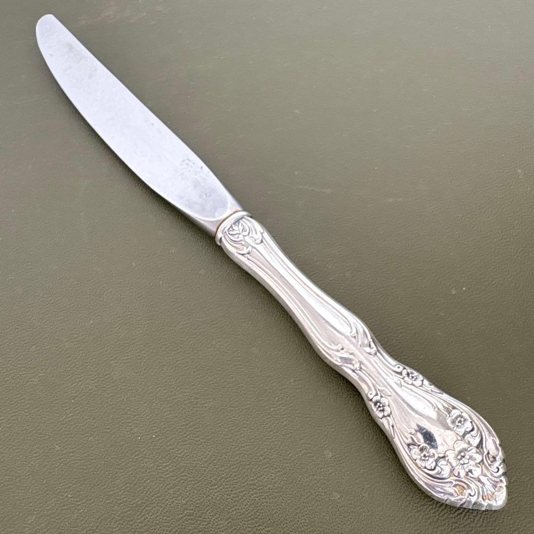 ALVIN STERLING ナイフ　純銀　シャトーローズ　ビンテージ　シルバー