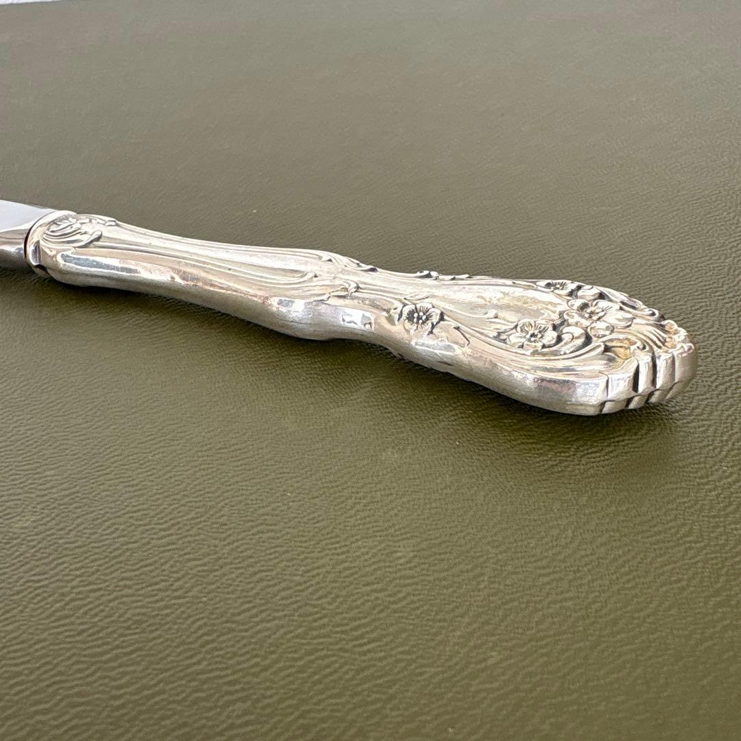 ALVIN STERLING ナイフ　純銀　シャトーローズ　ビンテージ　シルバー