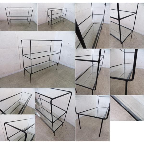 美品■杉山製作所■ピコラック1200■アイアンラック■3段シェルフ■店舗什器