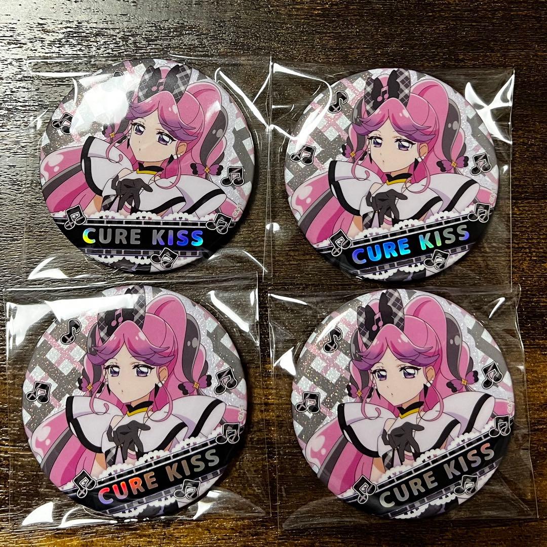 キミとアイドルプリキュア展 キミプリ展 缶バッジ キュアキッス - メルカリ
