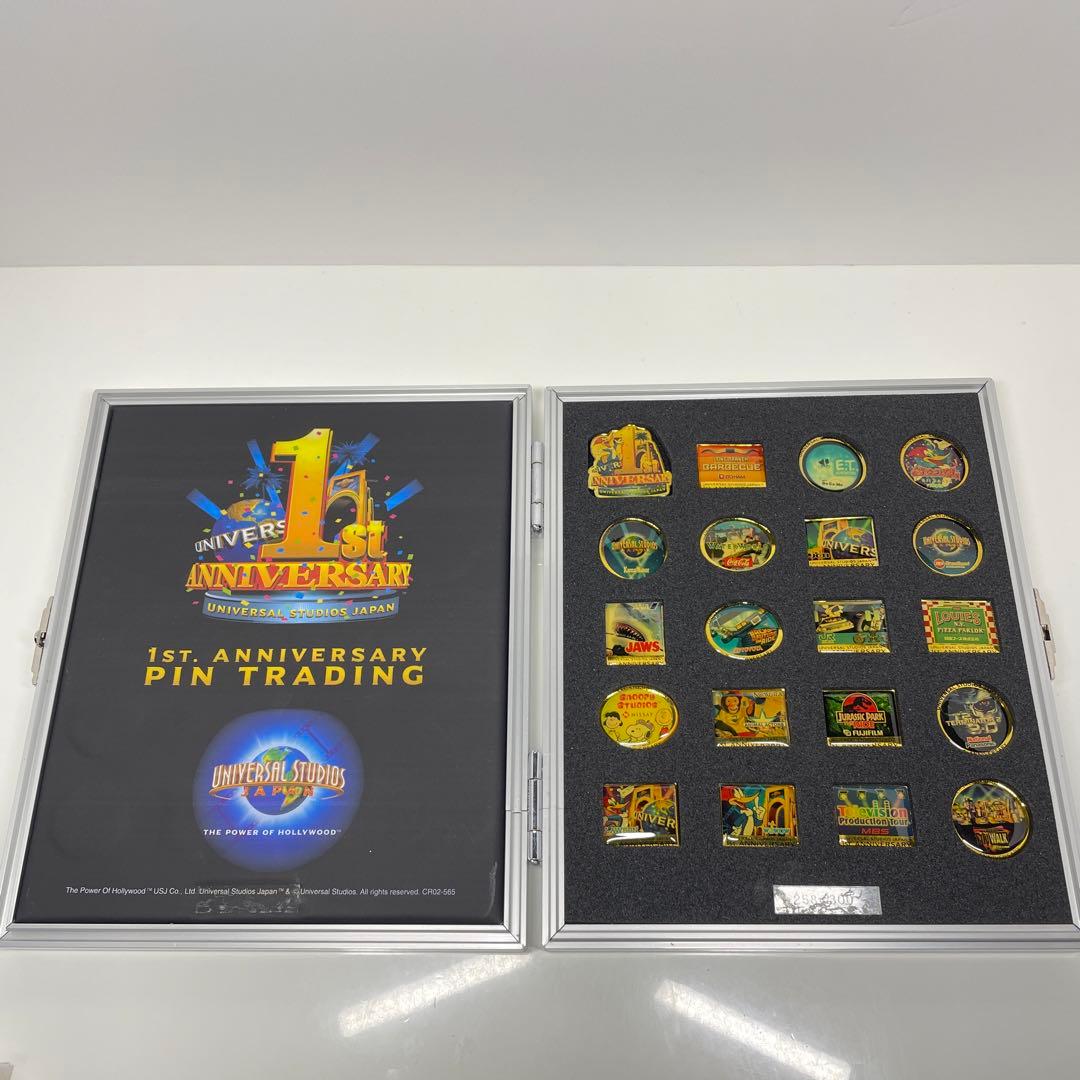 USJ ユニバーサルスタジオ1st Anniversary ピンバッチ レア - メルカリ