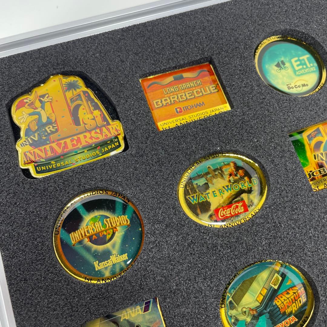 USJ ユニバーサルスタジオ1st Anniversary ピンバッチ レア - メルカリ