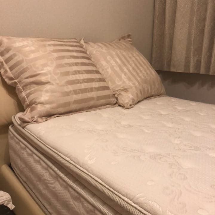 中古品  セミダブル   ベッド フレームセット