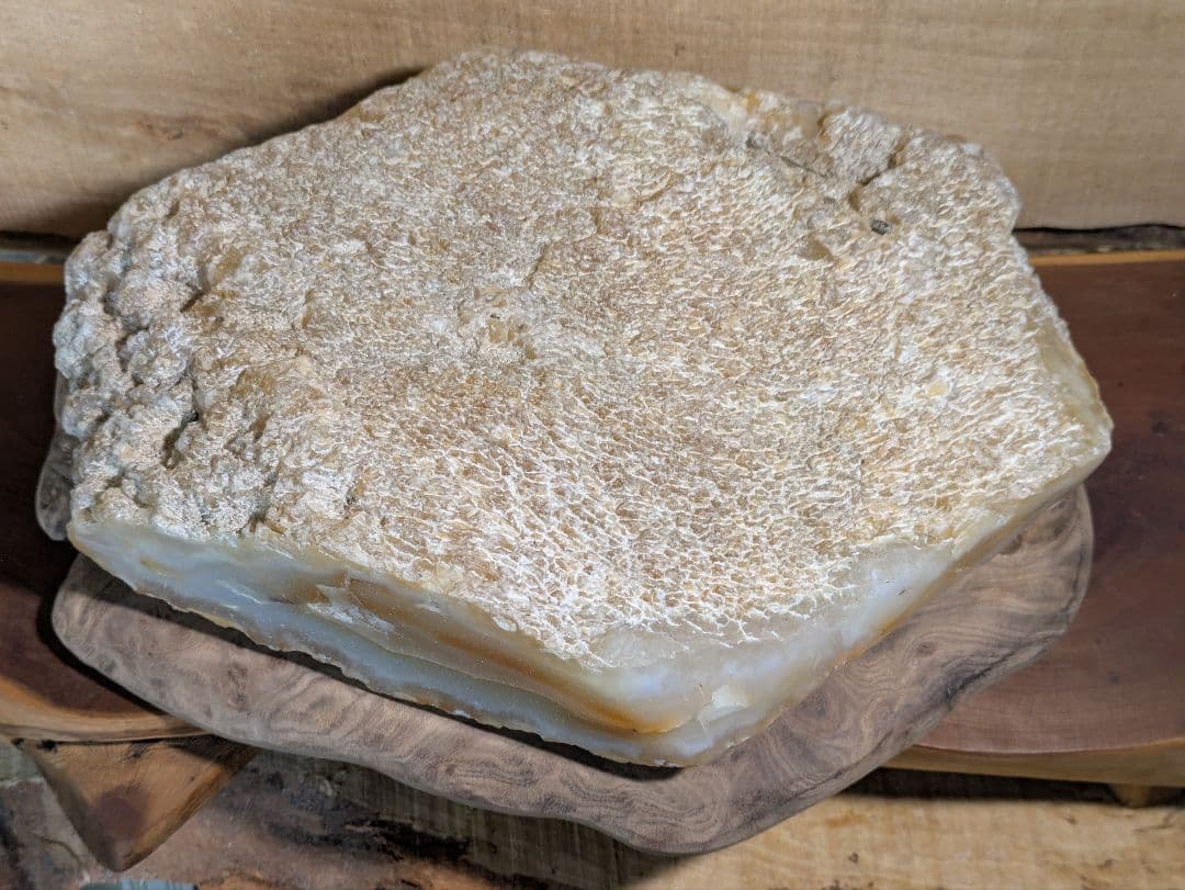 国産鉱物　花石瑪瑙No.5　大きなサイズ！