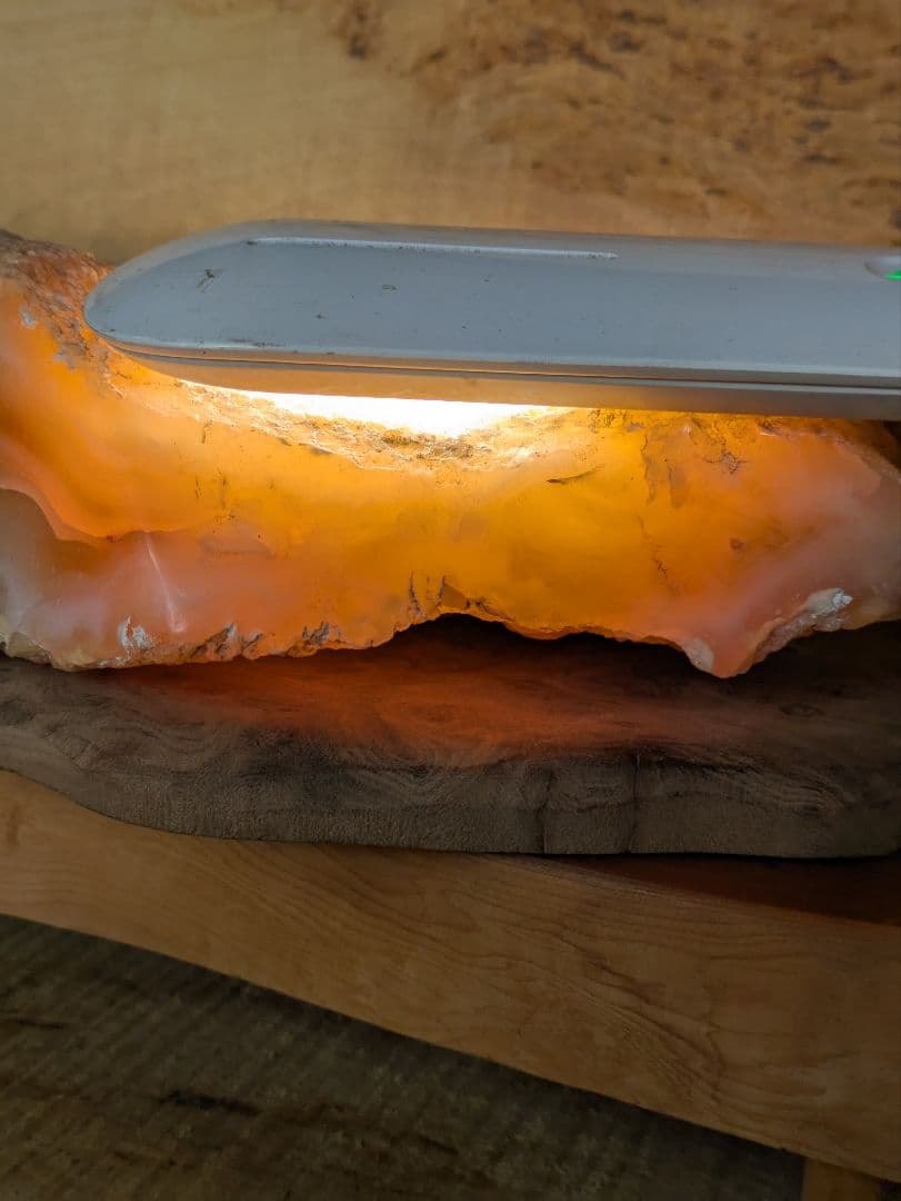 国産鉱物　花石瑪瑙No.5　大きなサイズ！