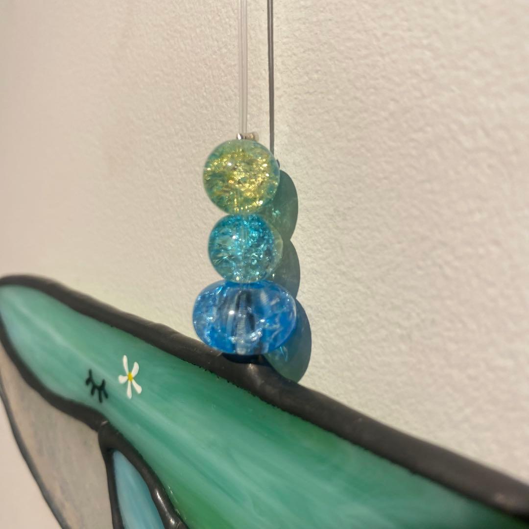 Nai'a ステンドグラス クジラ 鯨