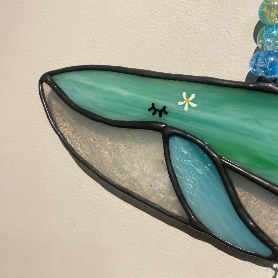 Nai'a ステンドグラス クジラ 鯨