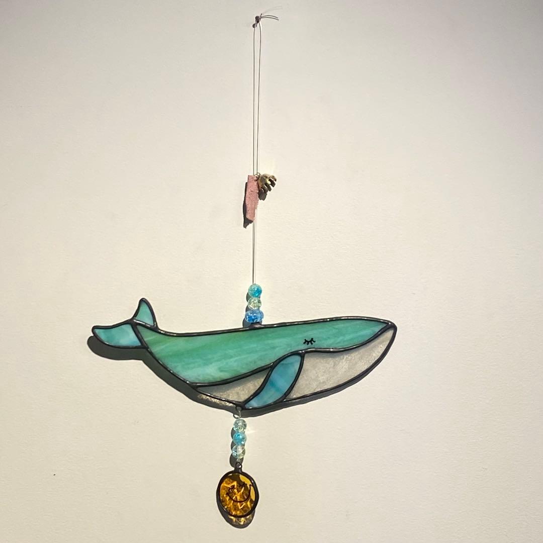 Nai'a ステンドグラス クジラ 鯨