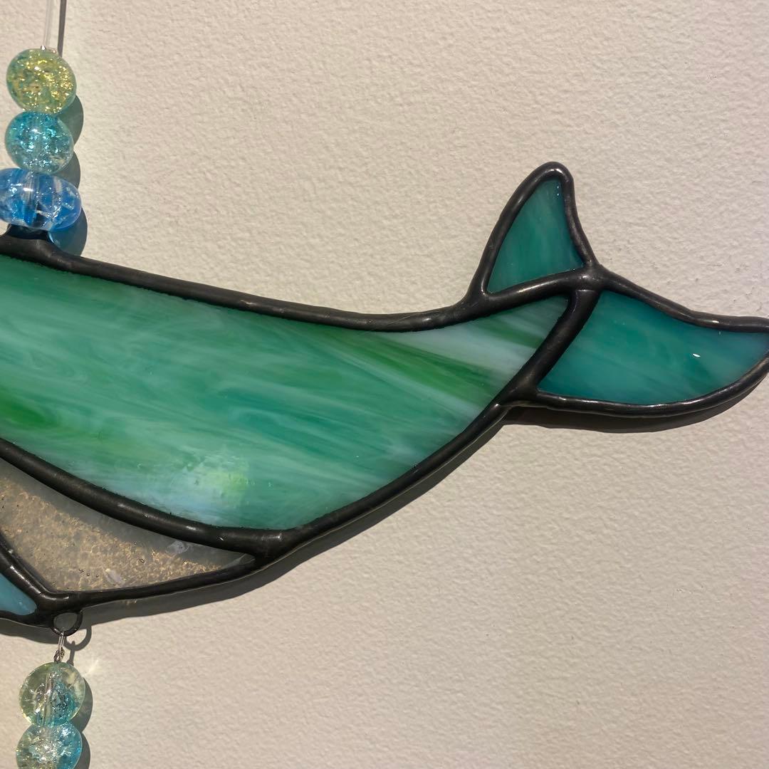 Nai'a ステンドグラス クジラ 鯨